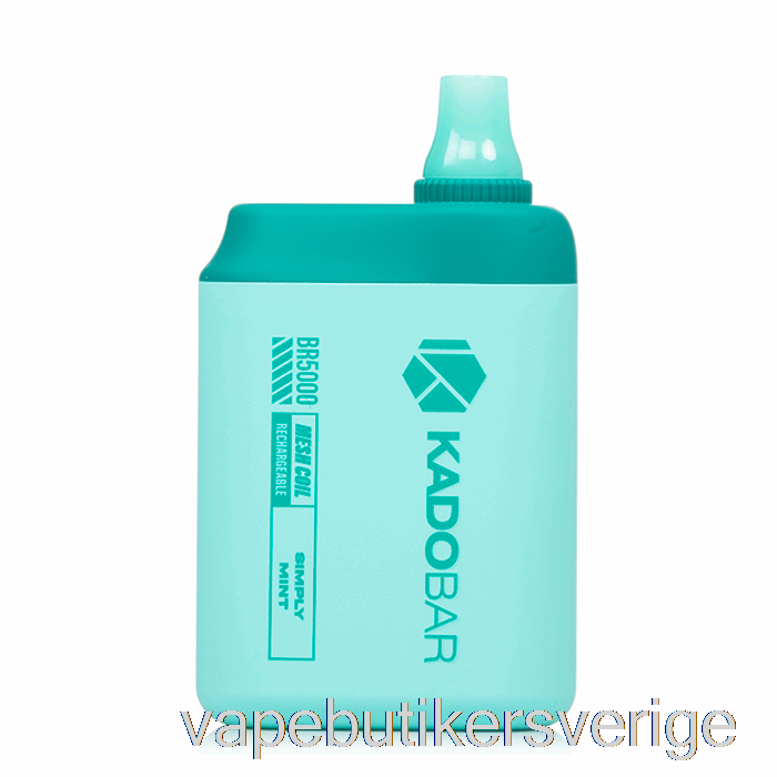 Vape Sverige Kado Bar Br5000 Disponibel Helt Enkelt Mint